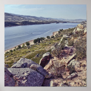 Affiches Réservoir Horseshoe Colorado