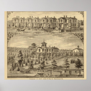 Affiches Résidence de Jehu P Smith, Sewickley