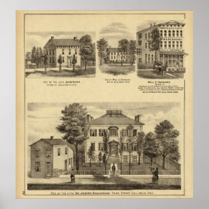 Affiches Residence of Dr Joseph Shallcross