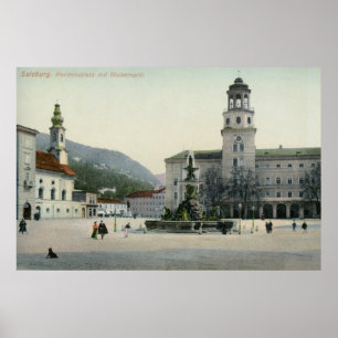 Affiches Residenzplatz Salzburg, Autriche