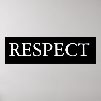 Affiches Respect