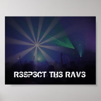 Affiches Respectez la Rave