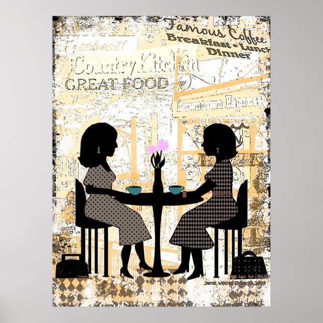 Affiches Restaurant Café Friendship (Devant)