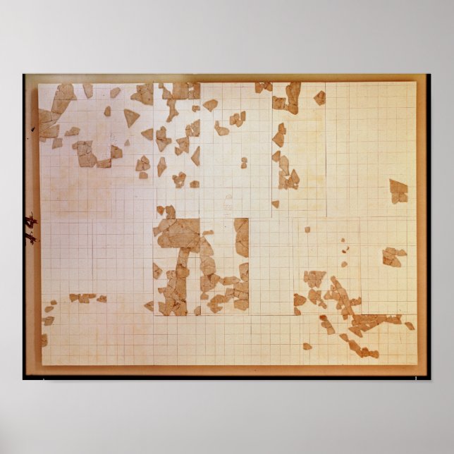 Affiches Reste d'un cadastre (Devant)