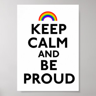 Affiches Restez calme et soyez fier