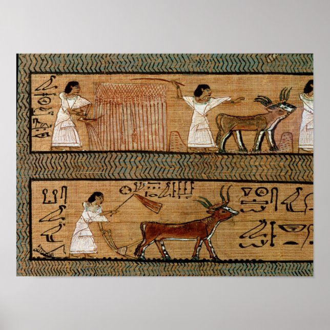 Affiches Retirer et labourer, détailler une représentation (Devant)