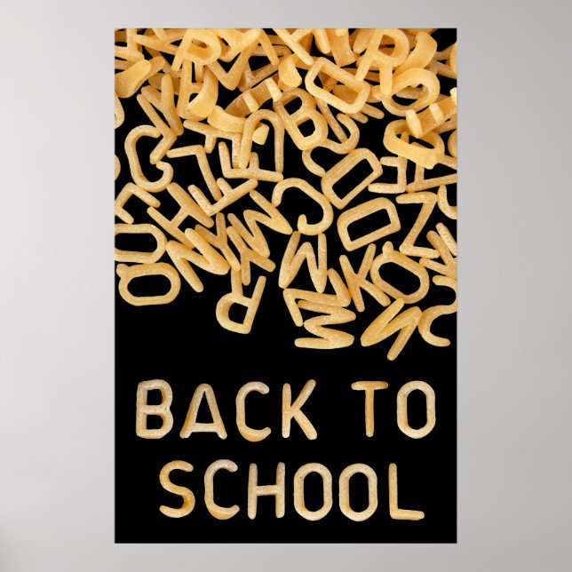 Affiches Retour à l'affiche scolaire (Devant)