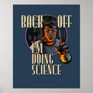 Affiches Retour arrière : Je fais de la SCIENCE (16x20")