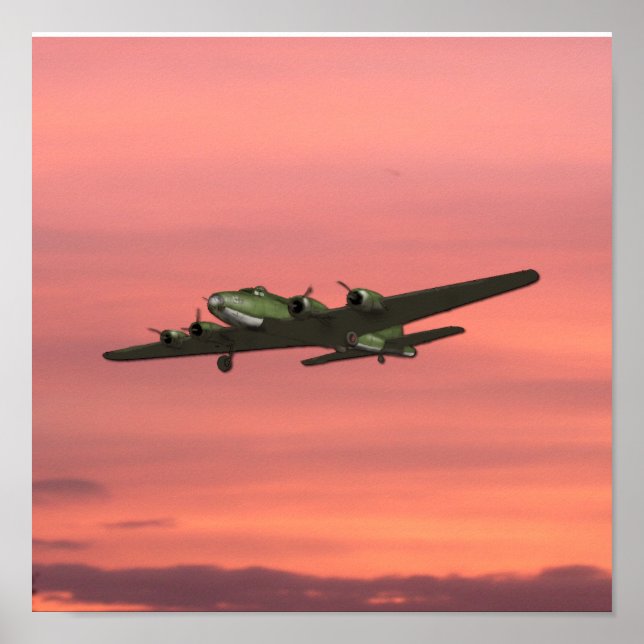 Affiches Retour sur le coucher du soleil (Devant)