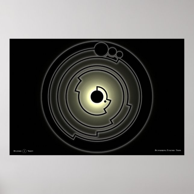 Affiches Rétrogradation de l'ordre ptolématique (Devant)
