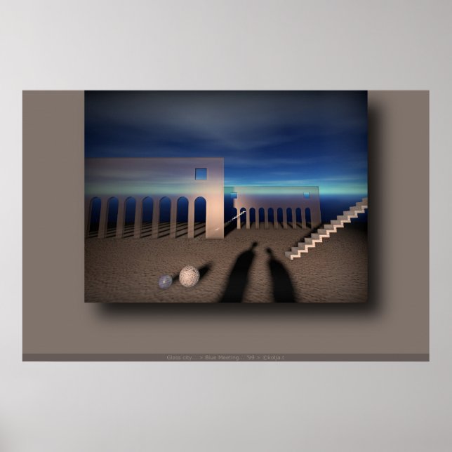 Affiches Réunion bleue... (Devant)