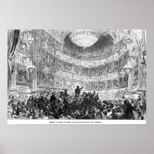 Affiches Réunion de la ligue de loi d'Anti-Maïs