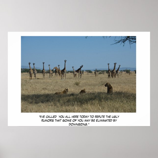 Affiches Réunion d'entreprise - réduction (Devant)