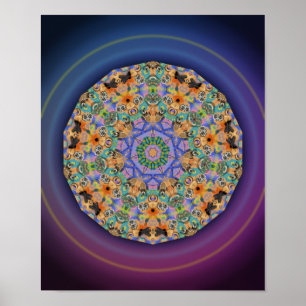 Affiches Réunion des Guides de l'Esprit - Taille du prélève