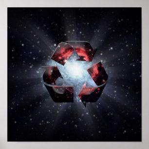 Affiches Réutilisez (l'espace)