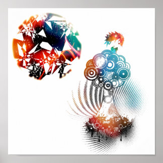 Affiches rêve Abstrait