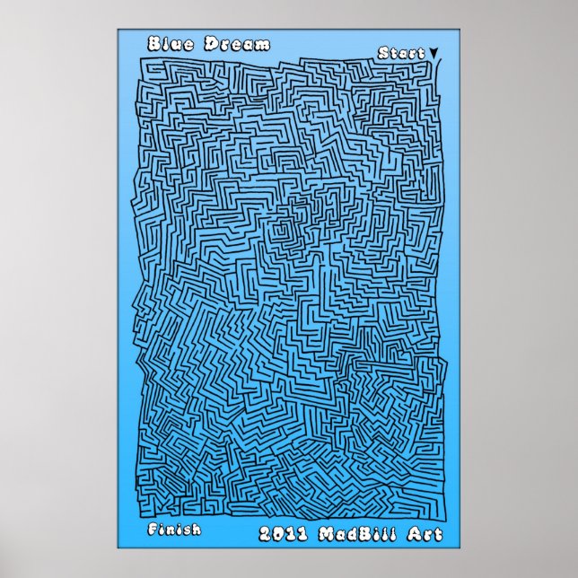 Affiches Rêve bleu (Devant)