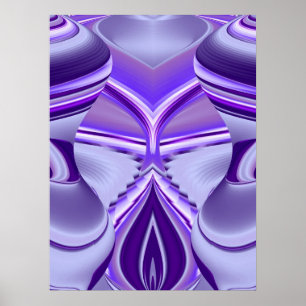 Affiches Rêve de Fleur Violette