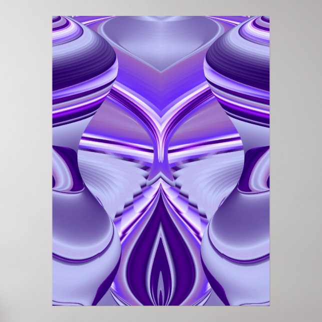 Affiches Rêve de Fleur Violette (Devant)