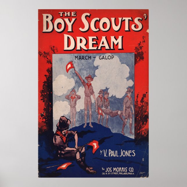 Affiches Rêve des scouts (Devant)