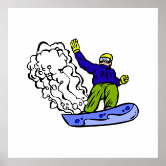 Affiches Réveil à neige