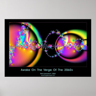 Affiches Réveillé Au Bord Des Années 2060