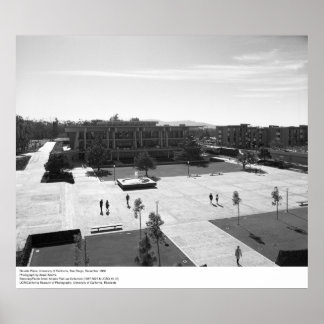 Affiches Revelle Plaza, UC San Diego, 1966