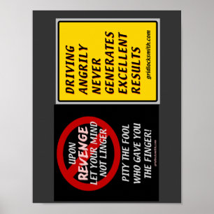 AFFICHES REVENGE+CONDUITE ANGRILY-TWOFER