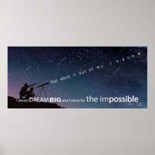 Affiches Rêver l'impossible