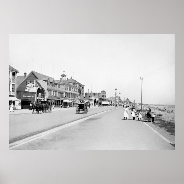 Affiches Revere Beach, Massachusetts, 1905 (Devant)