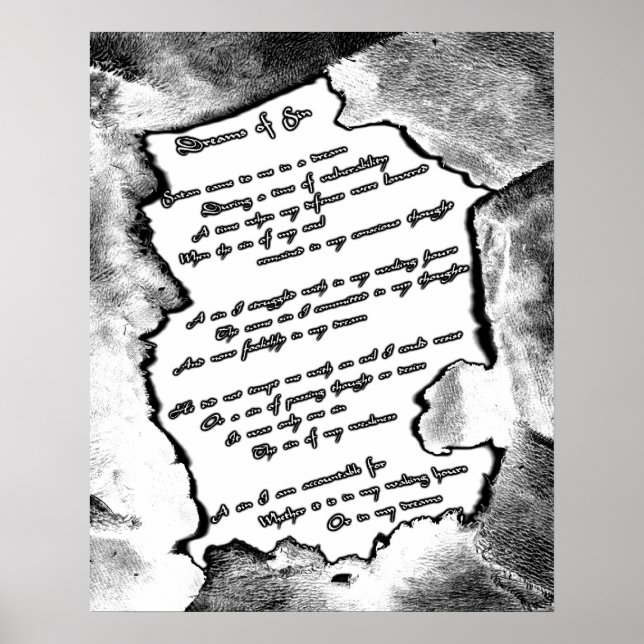 Affiches Rêves du péché (Devant)