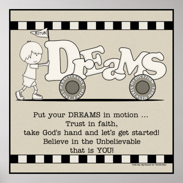 Affiches Rêves en mouvement (Devant)