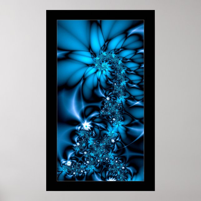 Affiches Rêves turquoises (Devant)