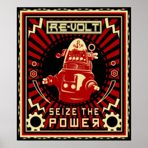 Affiches Révolte de robot