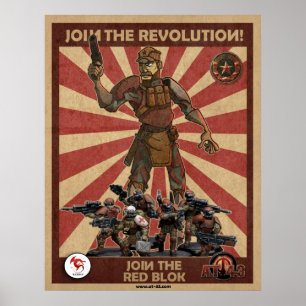 Affiches Révolution Red Blok