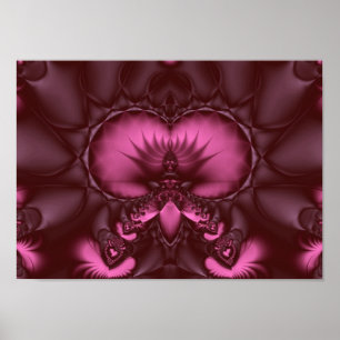 Affiches rhodolite lotus trône