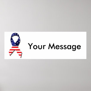 Affiches Ribbon USA