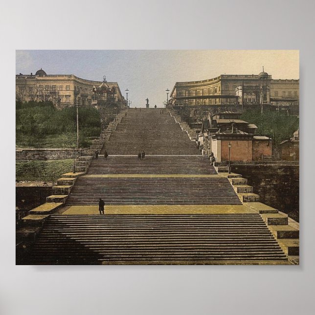 Affiches Richelieu Stair, Odessa, Russie (c.-à-d. Ukraine)  (Devant)