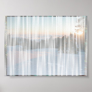 Affiches Rideau blanc #1