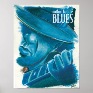 Affiches Rien D'Autre Que Le blues