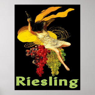 Affiches Riesling Maid