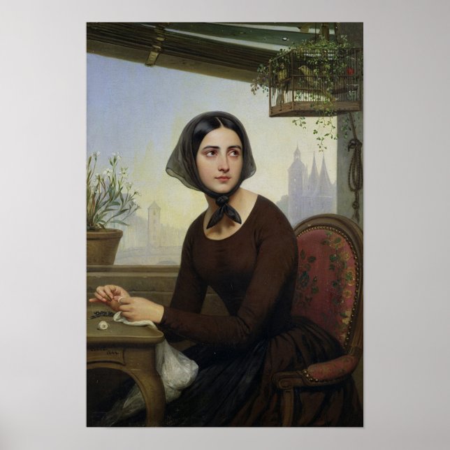 Affiches Rigolette essaie de se distraire (Devant)