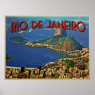 Affiches Rio de Janeiro Brésil