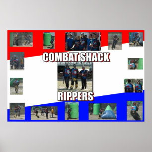 Affiches Rippers de Shack de combat