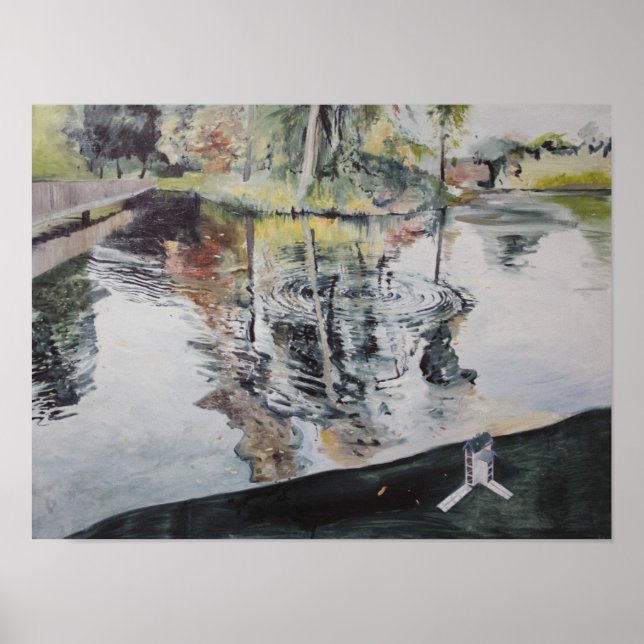 Affiches Ripples et Birdhouse Kew Gardens 2014 (Devant)