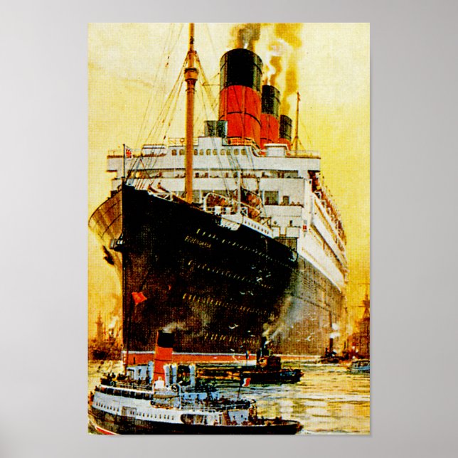 Affiches RMS Berengaria (Devant)