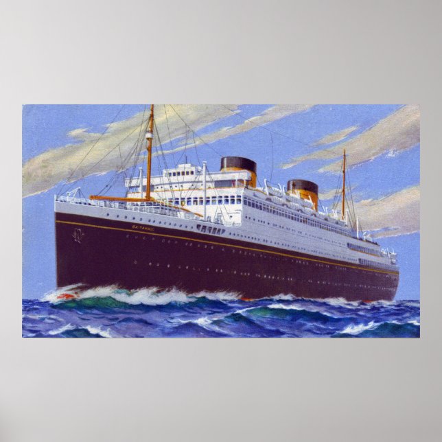 Affiches RMS Britannic (Devant)