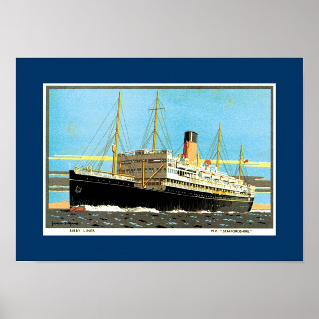 Affiches RMS Staffordshire (Devant)