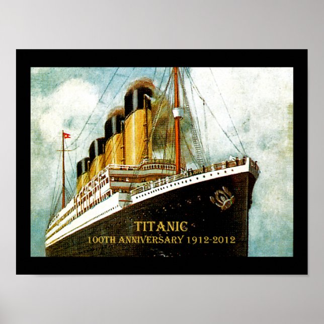 Affiches RMS Titanic 100e anniversaire (Devant)