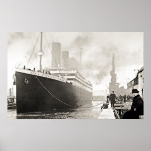 Affiches RMS Titanic quitte Southampton